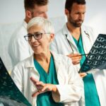 Radiology, health care, people, surgery and medicine concept